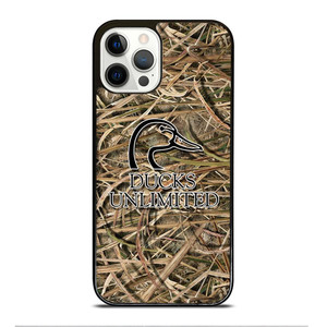 DUCKS UNLIMITED CAMO LOGO iPhone 12 Pro Case Cover