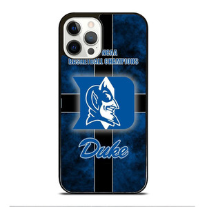 DUKE BLUE DEVILS BASKETBALL CHAMPIONS iPhone 12 Pro Case Cover