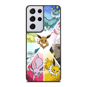 POKEMON ALL EEVEE Samsung Galaxy S21 Ultra Case Cover POKEMON ALL EEVEE Samsung Galaxy S21 Ultra Case Cover