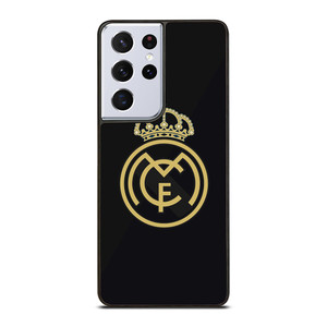 REAL MADRID CF LOGO BLACK Samsung Galaxy S21 Ultra Case Cover