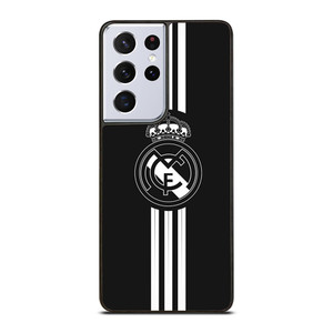 REAL MADRID FC BLACK LOGO Samsung Galaxy S21 Ultra Case Cover REAL MADRID FC BLACK LOGO Samsung Galaxy S21 Ultra Case Cover