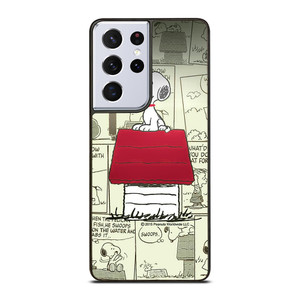 SNOOPY COMIC Samsung Galaxy S21 Ultra Case Cover