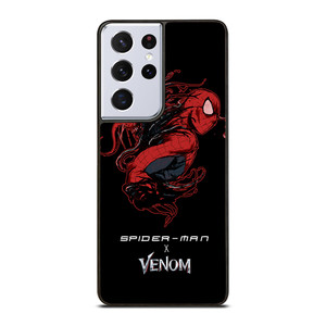 SPIDERMAN x VENOM COLABORATION Samsung Galaxy S21 Ultra Case Cover SPIDERMAN x VENOM COLABORATION Samsung Galaxy S21 Ultra Case Cover