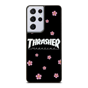 THRASHER SAKURA FLOWER Samsung Galaxy S21 Ultra Case Cover THRASHER SAKURA FLOWER Samsung Galaxy S21 Ultra Case Cover