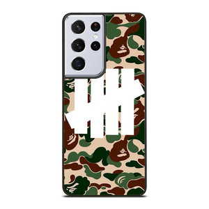 UNDEFEATED BAPE CAMO Samsung Galaxy S21 Ultra Case Cover UNDEFEATED BAPE CAMO Samsung Galaxy S21 Ultra Case Cover