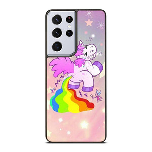 UNICORN POOPING RAINBOW Samsung Galaxy S21 Ultra Case Cover
