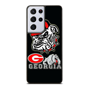 UNIVERSITY OF GEORGIA BULLDOGS ICON Samsung Galaxy S21 Ultra Case Cover
