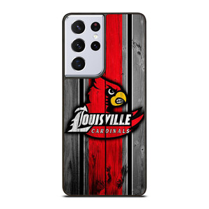 UNIVERSITY OF LOUISVILLE WOODEN LOGO Samsung Galaxy S21 Ultra Case Cover