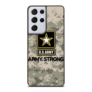 US ARMY ARMY STRONG CAMO Samsung Galaxy S21 Ultra Case Cover