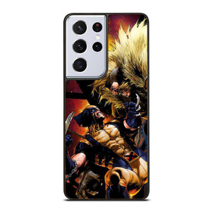 WOLVERINE VS SABRETOOTH Samsung Galaxy S21 Ultra Case Cover