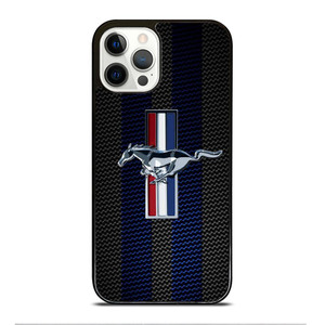 FORD MUSTANG STRIPE LOGO iPhone 12 Pro Case Cover