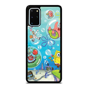 SPONGEBOB AND FRIENDS BUBBLES Samsung Galaxy S20 Plus Case Cover