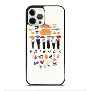 FRIENDS TV SHOW CLIP ART iPhone 12 Pro Case Cover