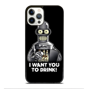 FUTURAMA BENDER QUOTE iPhone 12 Pro Case Cover FUTURAMA BENDER QUOTE iPhone 12 Pro Case Cover