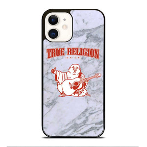 BIG BUDDHA TRUE RELIGION MARBLE iPhone 12 Case Cover BIG BUDDHA TRUE RELIGION MARBLE iPhone 12 Case Cover