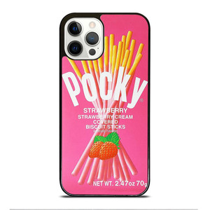 GLICO POCKY STRAWBERRY iPhone 12 Pro Case Cover
