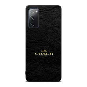 COACH LOGO TEXTURE BLACK Samsung Galaxy S20 FE Case Cover COACH LOGO TEXTURE BLACK Samsung Galaxy S20 FE Case Cover