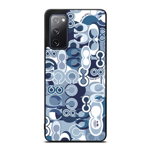 COACH NEW YORK BLUE Samsung Galaxy S20 FE Case Cover COACH NEW YORK BLUE Samsung Galaxy S20 FE Case Cover
