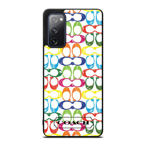 COACH NEW YORK COLORFUL 2 Samsung Galaxy S20 FE Case Cover