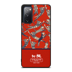 COACH NEW YORK DOG PARTY Samsung Galaxy S20 FE Case Cover