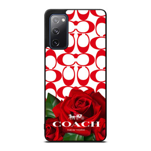 COACH NEW YORK FLOWER 4 Samsung Galaxy S20 FE Case Cover