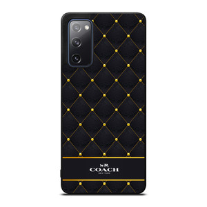 COACH NEW YORK GOLD PATTERN Samsung Galaxy S20 FE Case Cover