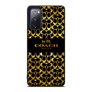 COACH NEW YORK GOLDEN Samsung Galaxy S20 FE Case Cover COACH NEW YORK GOLDEN Samsung Galaxy S20 FE Case Cover