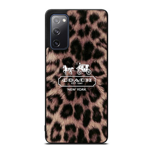 COACH NEW YORK LEOPARD Samsung Galaxy S20 FE Case Cover COACH NEW YORK LEOPARD Samsung Galaxy S20 FE Case Cover