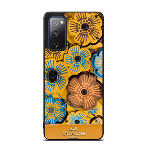 COACH NEW YORK ROSE TEA Samsung Galaxy S20 FE Case Cover COACH NEW YORK ROSE TEA Samsung Galaxy S20 FE Case Cover