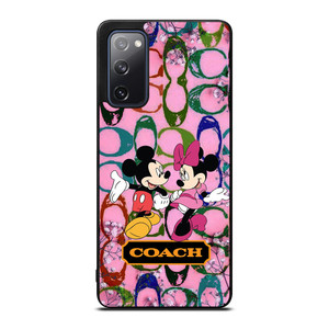 COACH PINK MICKEY MINNIE Samsung Galaxy S20 FE Case Cover COACH PINK MICKEY MINNIE Samsung Galaxy S20 FE Case Cover