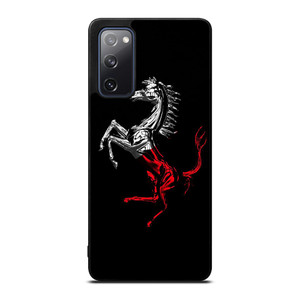 FERRARI LOGO CHROME HORSE Samsung Galaxy S20 FE Case Cover FERRARI LOGO CHROME HORSE Samsung Galaxy S20 FE Case Cover