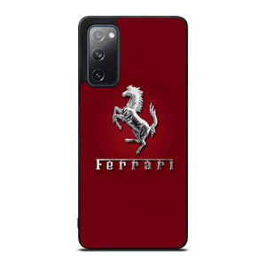 FERRARI LOGO RED Samsung Galaxy S20 FE Case Cover FERRARI LOGO RED Samsung Galaxy S20 FE Case Cover