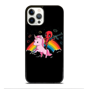 DEADPOOL AND UNICORN CUTE iPhone 12 Pro Case Cover DEADPOOL AND UNICORN CUTE iPhone 12 Pro Case Cover
