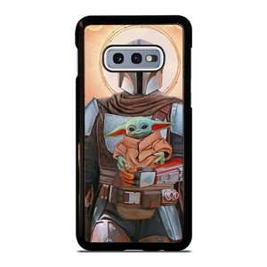 BABY YODA AND THE MANDALORIAN STAR WARS Samsung Galaxy S10e Case Cover