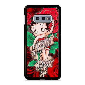 BETTY BOOP FLORAL Samsung Galaxy S10e Case Cover