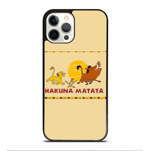 HAKUNA MATATA LION KING iPhone 12 Pro Case Cover HAKUNA MATATA LION KING iPhone 12 Pro Case Cover