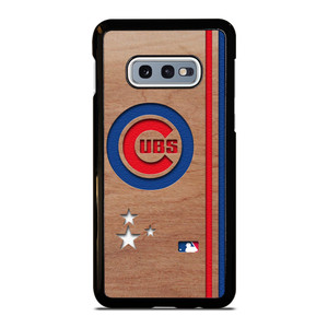 CHICAGO CUBS UBS MLB WOODEN LOGO Samsung Galaxy S10e Case Cover