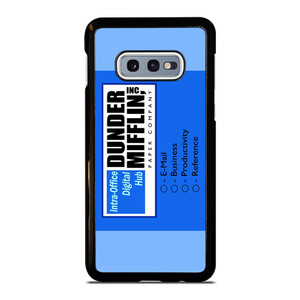 DUNDER MIFFLIN INTRA OFFICE DIGITAL HUB LOGO Samsung Galaxy S10e Case Cover