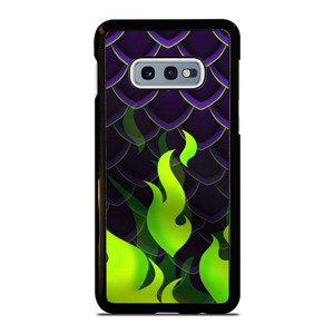 MALEFICENT GREEN FLAMES PATTERN Samsung Galaxy S10e Case Cover MALEFICENT GREEN FLAMES PATTERN Samsung Galaxy S10e Case Cover