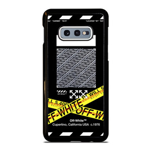 OFF WHITE X BATIK Samsung Galaxy S10e Case Cover