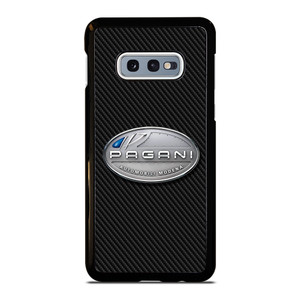 PAGANI AUTOMOBILI CARBON LOGO Samsung Galaxy S10e Case Cover PAGANI AUTOMOBILI CARBON LOGO Samsung Galaxy S10e Case Cover