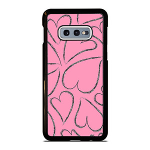 PINK LOVE BRUSHES PATTERN Samsung Galaxy S10e Case Cover