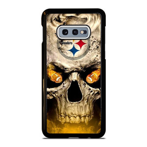 PITTSBURGH STEELERS FOOTBALL SKULL Samsung Galaxy S10e Case Cover