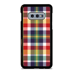 PIXELIZED TARTAN PATTERN Samsung Galaxy S10e Case Cover