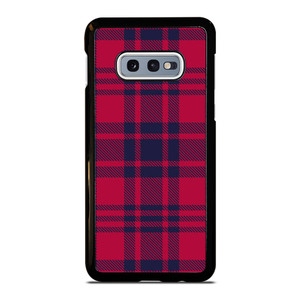 RED BLUE TARTAN PLAID PATTERN Samsung Galaxy S10e Case Cover RED BLUE TARTAN PLAID PATTERN Samsung Galaxy S10e Case Cover