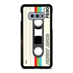 RETRO STEREO CASETTE TAPE Samsung Galaxy S10e Case Cover RETRO STEREO CASETTE TAPE Samsung Galaxy S10e Case Cover