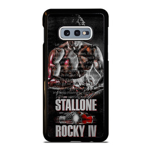 ROCKY BALBOA QUOTE ART Samsung Galaxy S10e Case Cover ROCKY BALBOA QUOTE ART Samsung Galaxy S10e Case Cover