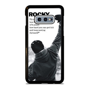 ROCKY BALBOA QUOTES Samsung Galaxy S10e Case Cover ROCKY BALBOA QUOTES Samsung Galaxy S10e Case Cover