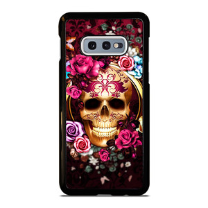 SUGAR SKULL FLOWER 2 Samsung Galaxy S10e Case Cover SUGAR SKULL FLOWER 2 Samsung Galaxy S10e Case Cover