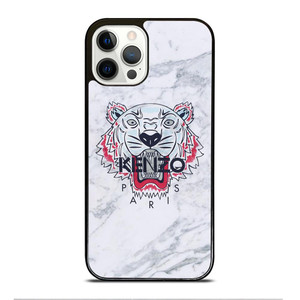 KENZO PARIS TIGER MARBLE iPhone 12 Pro Case Cover